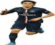 edinson cavani render psg png