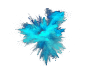 smoke blue transparent png art image