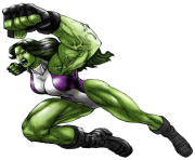 She Hulk Transparent PNG