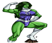 she hulk victory pose by mariangts