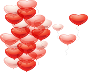 Balloons Hearts Png Transparent