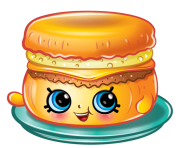 Barbie breakfast muffin Shopkins Picture