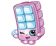 Blocky ice cube Shopkins Picture