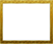 Gold Frame Free PNG Image