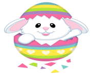 cute easter bunny png