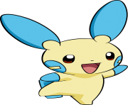 Minun AG anime Pokemon png