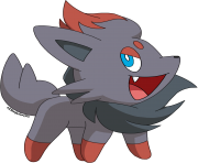 Zorua pokemon transparent