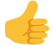 thumbs up emoji