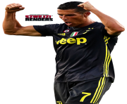 cristiano ronaldo juventus black yellow