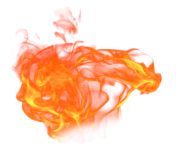 fire releasing heat png min