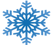 blue snowflake png 8