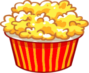 popcorn bowl png clipart 30