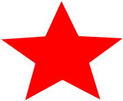 red star png 15