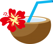 luau clipart june tropical