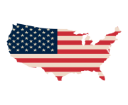 usa flag map png 1