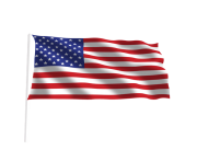 waving american flag png