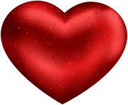 Deap Red Heart Transparent Clipart