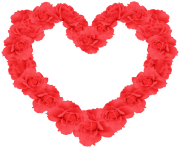 Rose Heart PNG Clipart