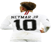 Neymar JR 10 White PSG Jersey