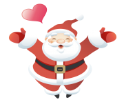 kris kringle santa in love