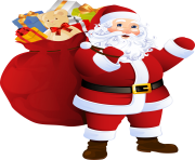 classic santa claus png transparent