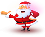 santa claus magic background transparent png