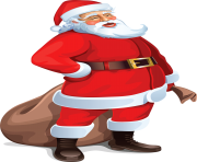 coca cola santa claus icon transparent