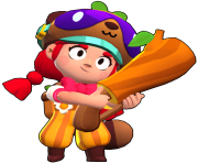 Jessie Skin Tanuki Brawl stars png