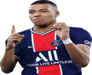 kylian mbappe png psg one zero